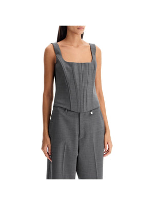 Stretch Wool Corset Top - Women > Clothing > Tops and Sweatshirts > Tops