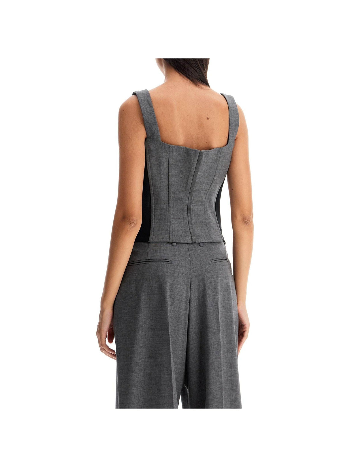 Stretch Wool Corset Top - Women > Clothing > Tops and Sweatshirts > Tops