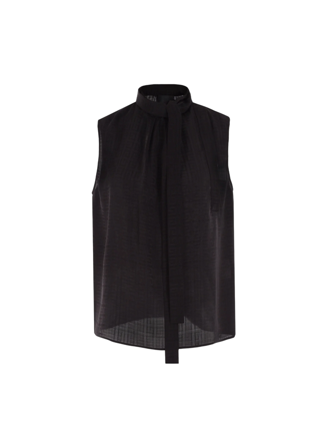 4G Jacquard Sleeveless Top-Givenchy-JOHN JULIA