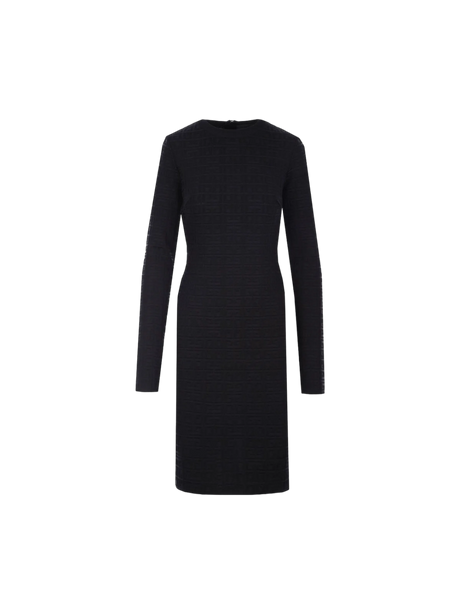 4g Knit Short Dress-GIVENCHY-JOHN JULIA