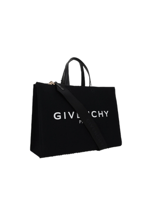 G Medium Canvas Tote Bag-Givenchy-JOHN JULIA