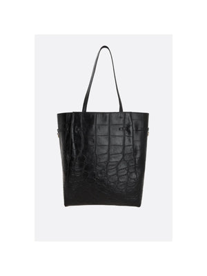 Crocodile-embossed Voyou Medium Tote-GIVENCHY-JOHN JULIA