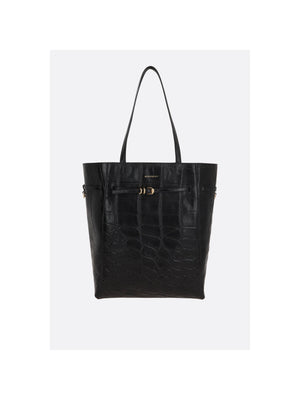 Crocodile-embossed Voyou Medium Tote-GIVENCHY-JOHN JULIA