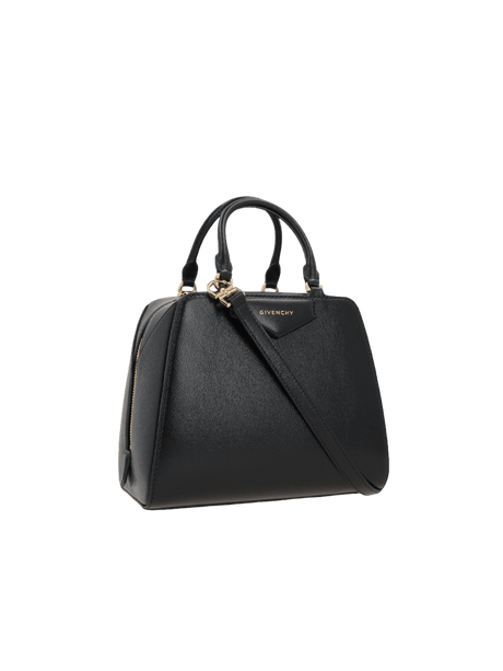 Grainy Leather Antigona Cube Mini Handbag-GIVENCHY-JOHN JULIA