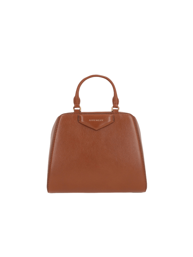 Grainy Leather Antigona Cube Mini Handbag-GIVENCHY-JOHN JULIA