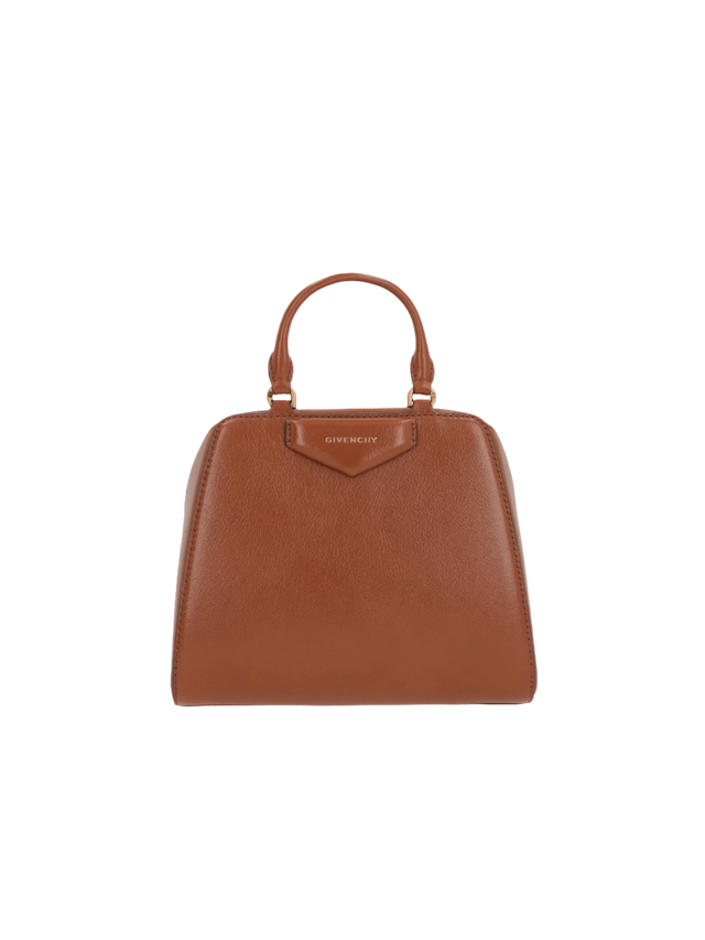 Grainy Leather Antigona Cube Mini Handbag-GIVENCHY-JOHN JULIA