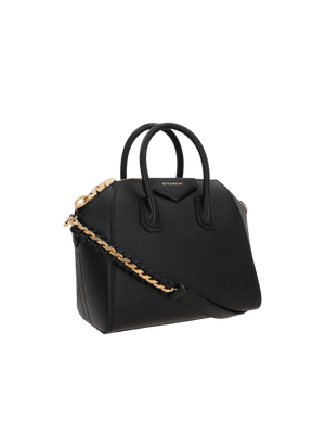 Grainy Leather Antigona Mini Handbag-GIVENCHY-JOHN JULIA