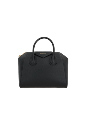 Grainy Leather Antigona Small Handbag-GIVENCHY-JOHN JULIA