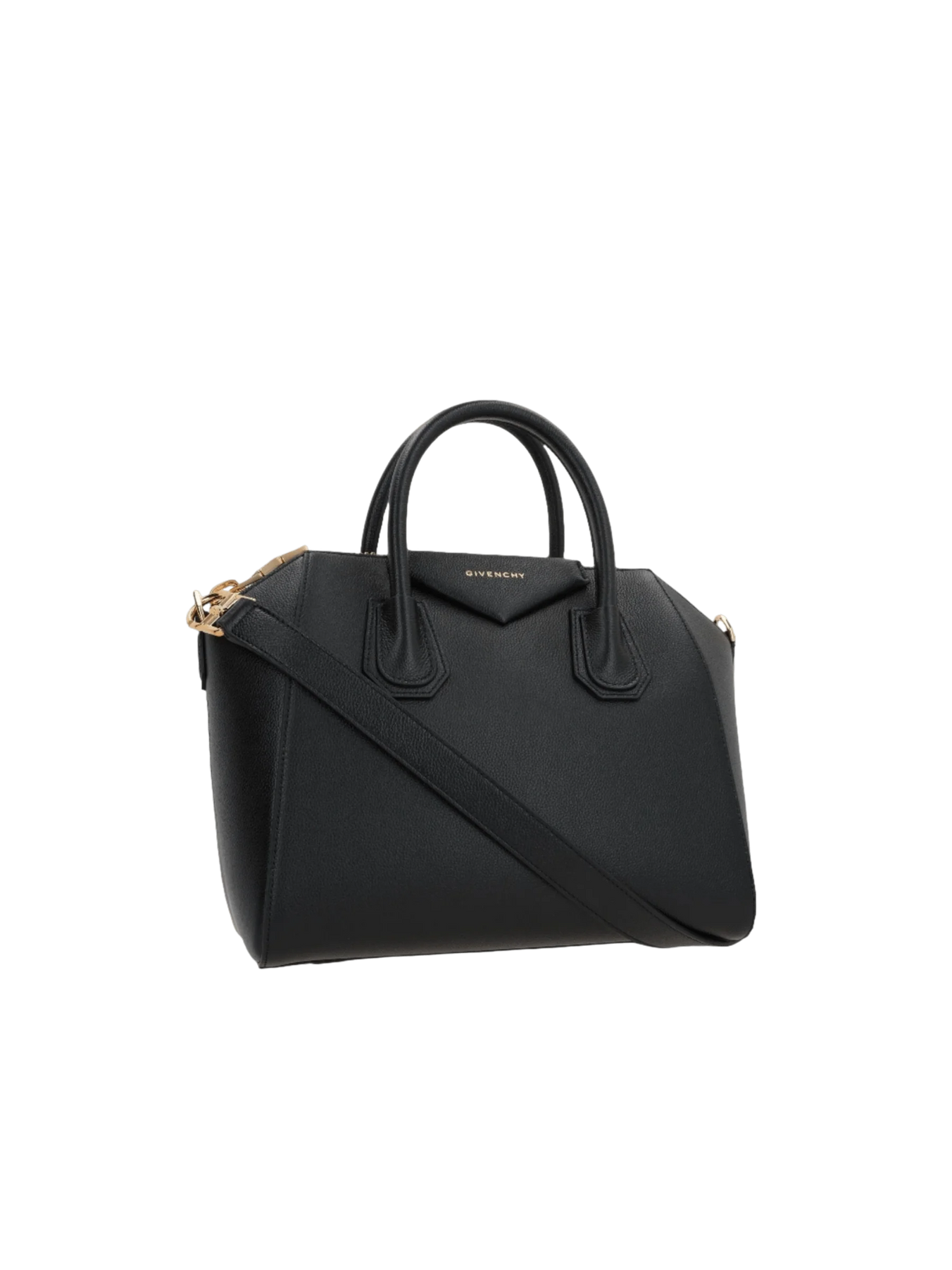 Grainy Leather Antigona Small Handbag-GIVENCHY-JOHN JULIA