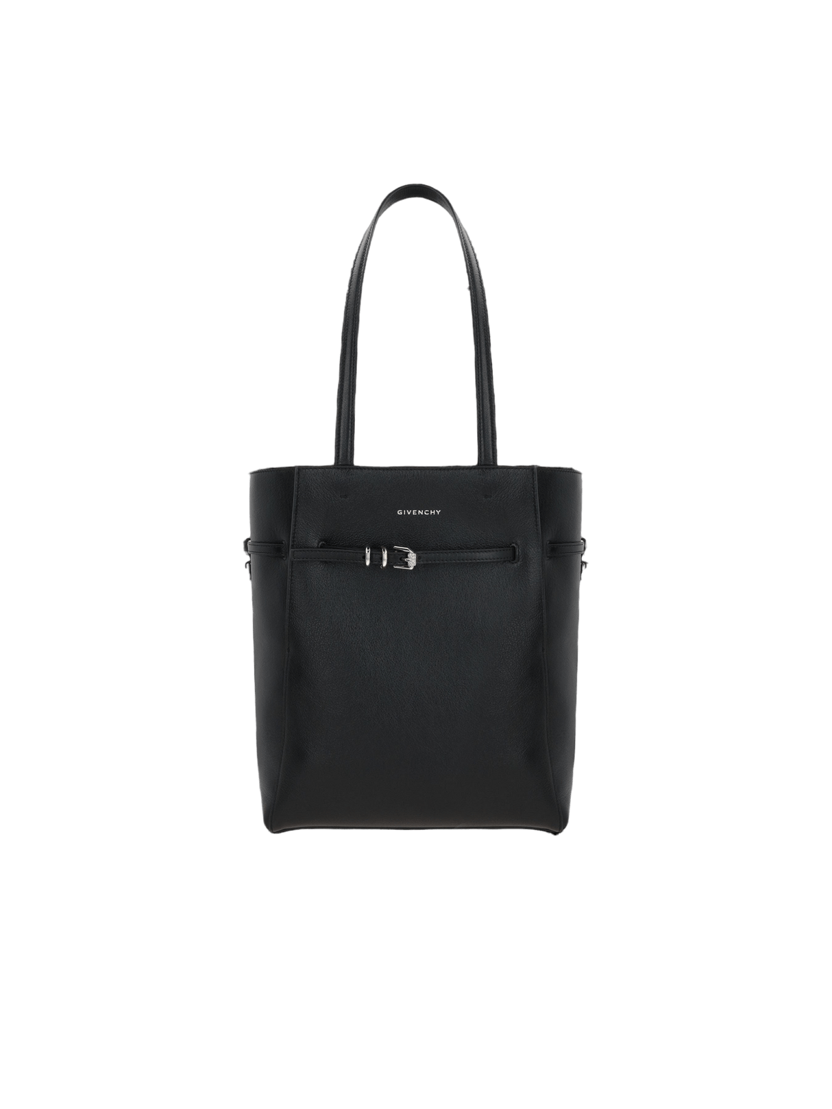 Grainy Leather Voyou Small Tote Bag-GIVENCHY-JOHN JULIA