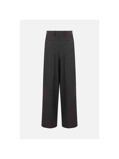 Lightweight Wool Palazzo Pants-GIVENCHY-JOHN JULIA