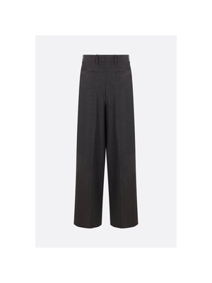 Lightweight Wool Palazzo Pants-GIVENCHY-JOHN JULIA