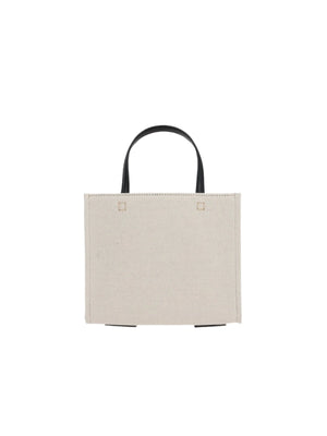 Mini G-Tote Canvas Shopping Bag-GIVENCHY-JOHN JULIA