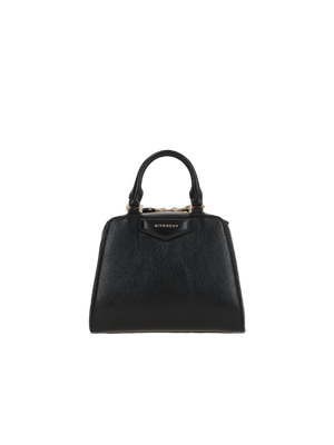 GIVENCHY-Shiny Leather Antigona Cube Nano Handbag-JOHN JULIA