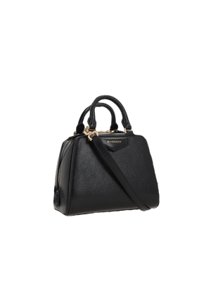 GIVENCHY-Shiny Leather Antigona Cube Nano Handbag-JOHN JULIA