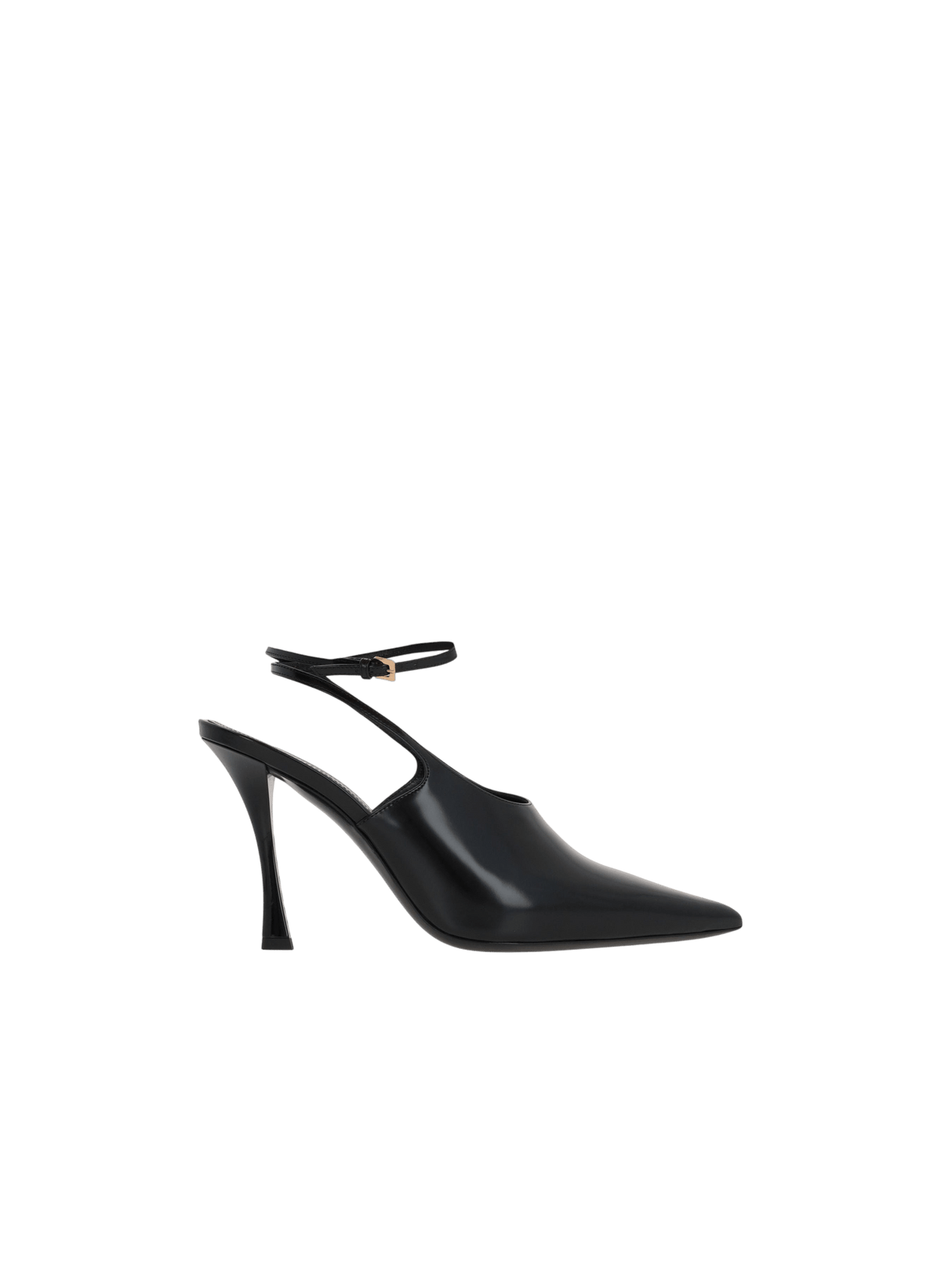 Show Brushed Leather Slingbacks-GIVENCHY-JOHN JULIA