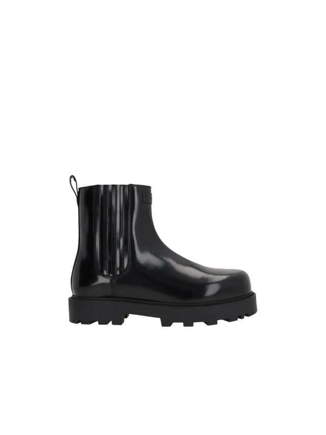 Show Shiny Leather Chelsea Boots-GIVENCHY-JOHN JULIA