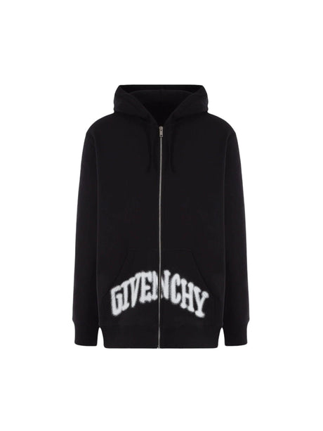 Skull Jersey Hoodie-GIVENCHY-JOHN JULIA