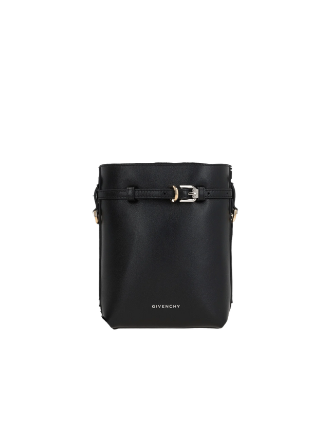 GIVENCHY-Smooth Leather Voyou Crossbody Bag-JOHN JULIA