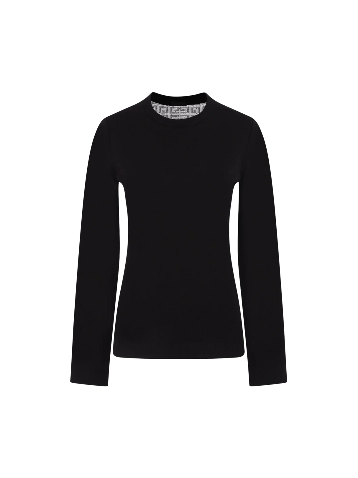 Stretch Viscose and Lace Sweater-GIVENCHY-JOHN JULIA