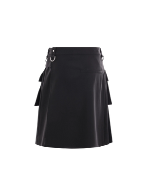 Twill Cargo Kilt Skirt-GIVENCHY-JOHN JULIA