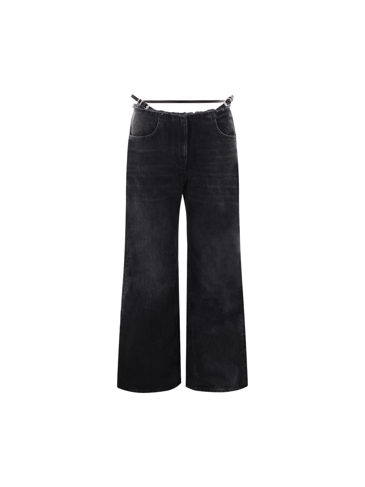 Voyou Low-waist Denim Jeans-GIVENCHY-JOHN JULIA