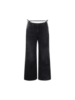 Voyou Low-waist Denim Jeans-GIVENCHY-JOHN JULIA