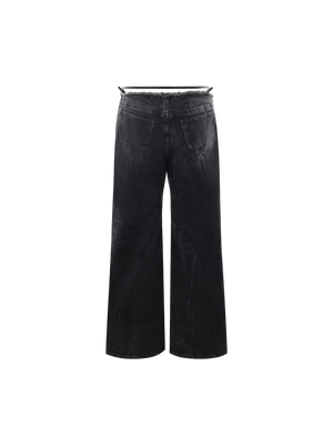 Voyou Low-waist Denim Jeans-GIVENCHY-JOHN JULIA