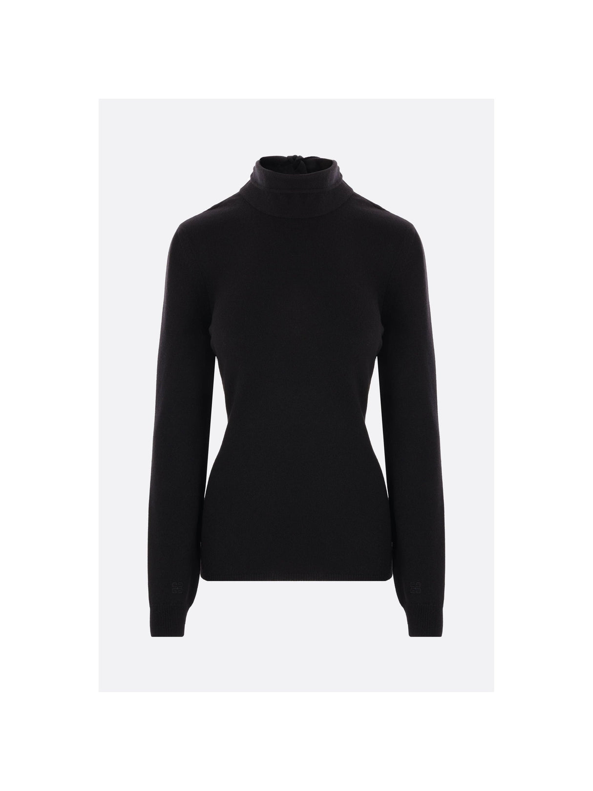 Wool And Cashmere Blend Sweater With Knots-GIVENCHY-JOHN JULIA