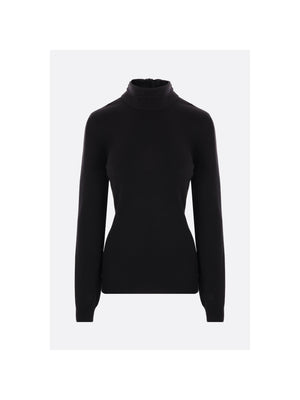 Wool And Cashmere Blend Sweater With Knots-GIVENCHY-JOHN JULIA