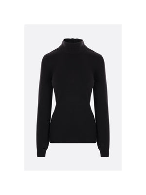 Wool And Cashmere Blend Sweater With Knots-GIVENCHY-JOHN JULIA