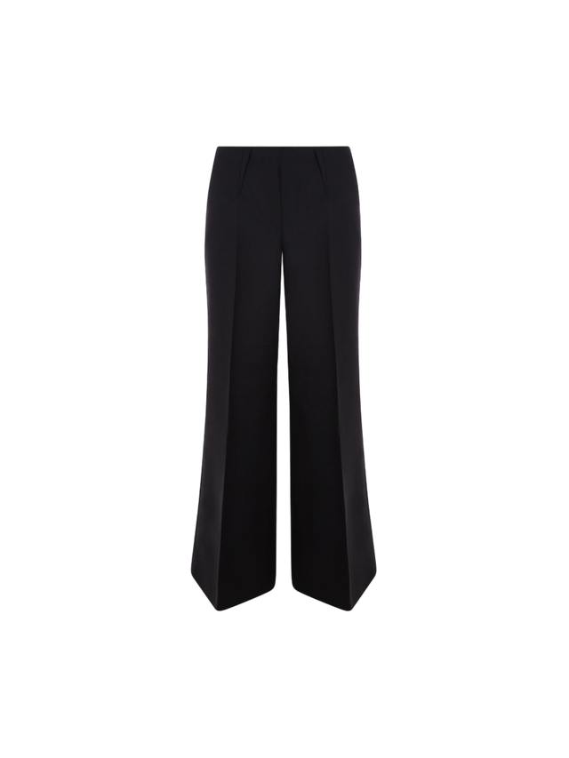 Wool and Mohair Wide-leg Pants-GIVENCHY-JOHN JULIA