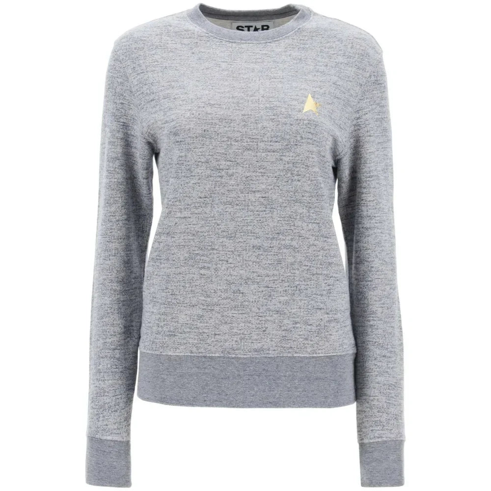 Athena Sweatshirt With Gold Star GOLDEN GOOSE JOHN JULIA.