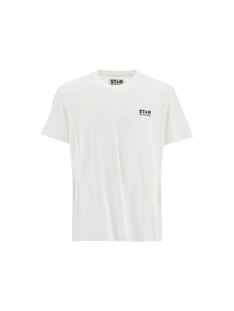 Big Star Graphic Cotton T-shirt-Golden Goose-JOHN JULIA