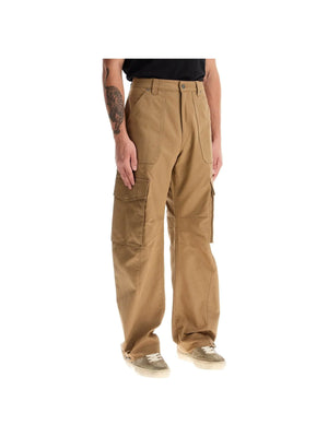 Twill Cargo Pants-Golden Goose-JOHN JULIA