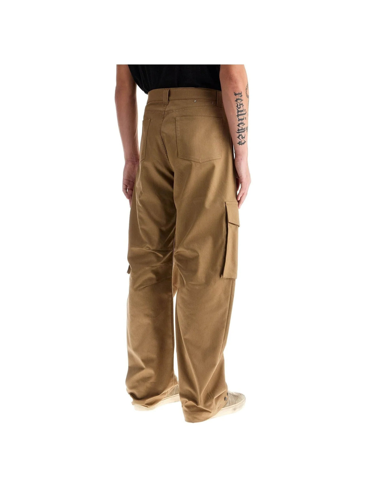 Twill Cargo Pants-Golden Goose-JOHN JULIA