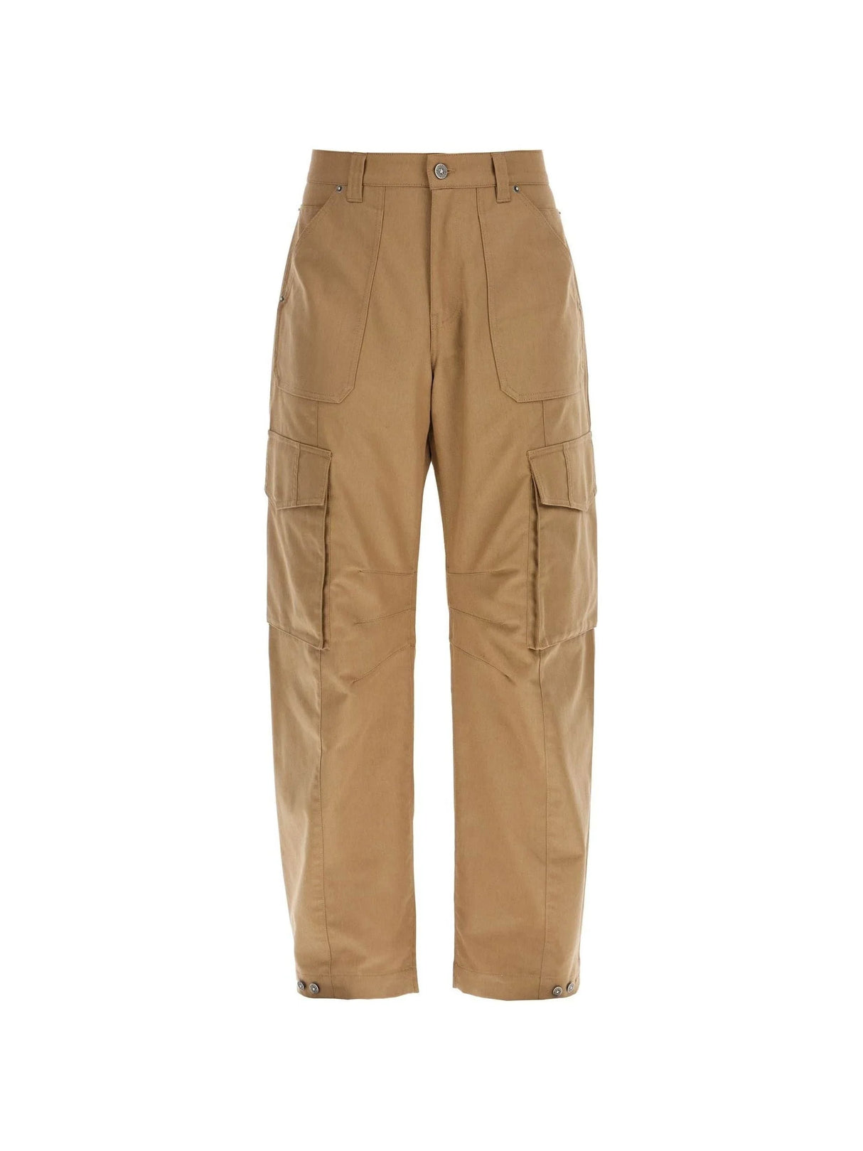 Twill Cargo Pants-Golden Goose-JOHN JULIA