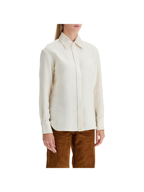 GOLDEN GOOSE-"Jacquard Shirt With -JOHN JULIA.