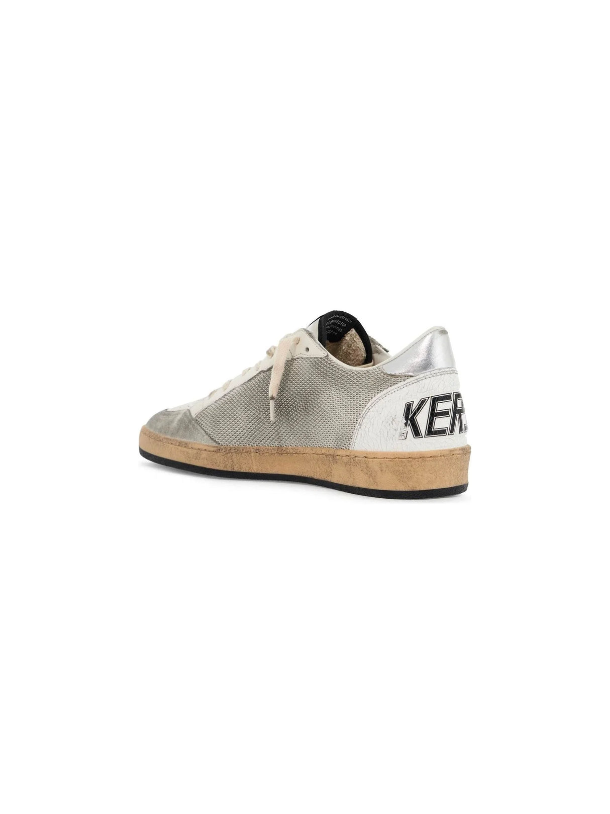 GOLDEN GOOSE-Leather And Canvas Sneakers -JOHN JULIA.