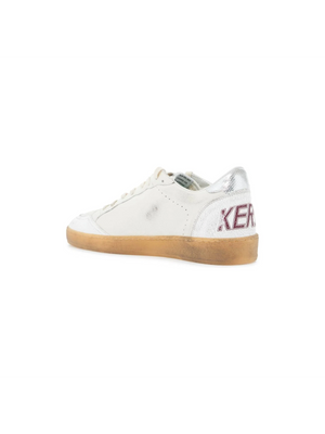 Ball Star Leather Suede Sneakers-Golden Goose-JOHN JULIA