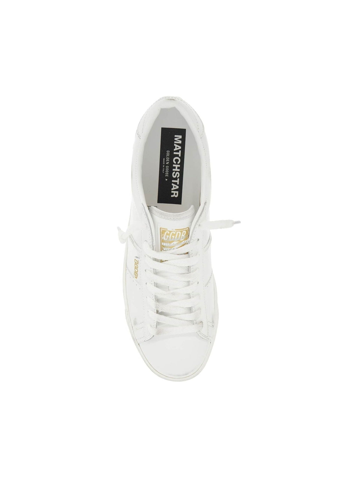 GOLDEN GOOSE-Smooth Leather Matchstar Sneakers In -JOHN JULIA.