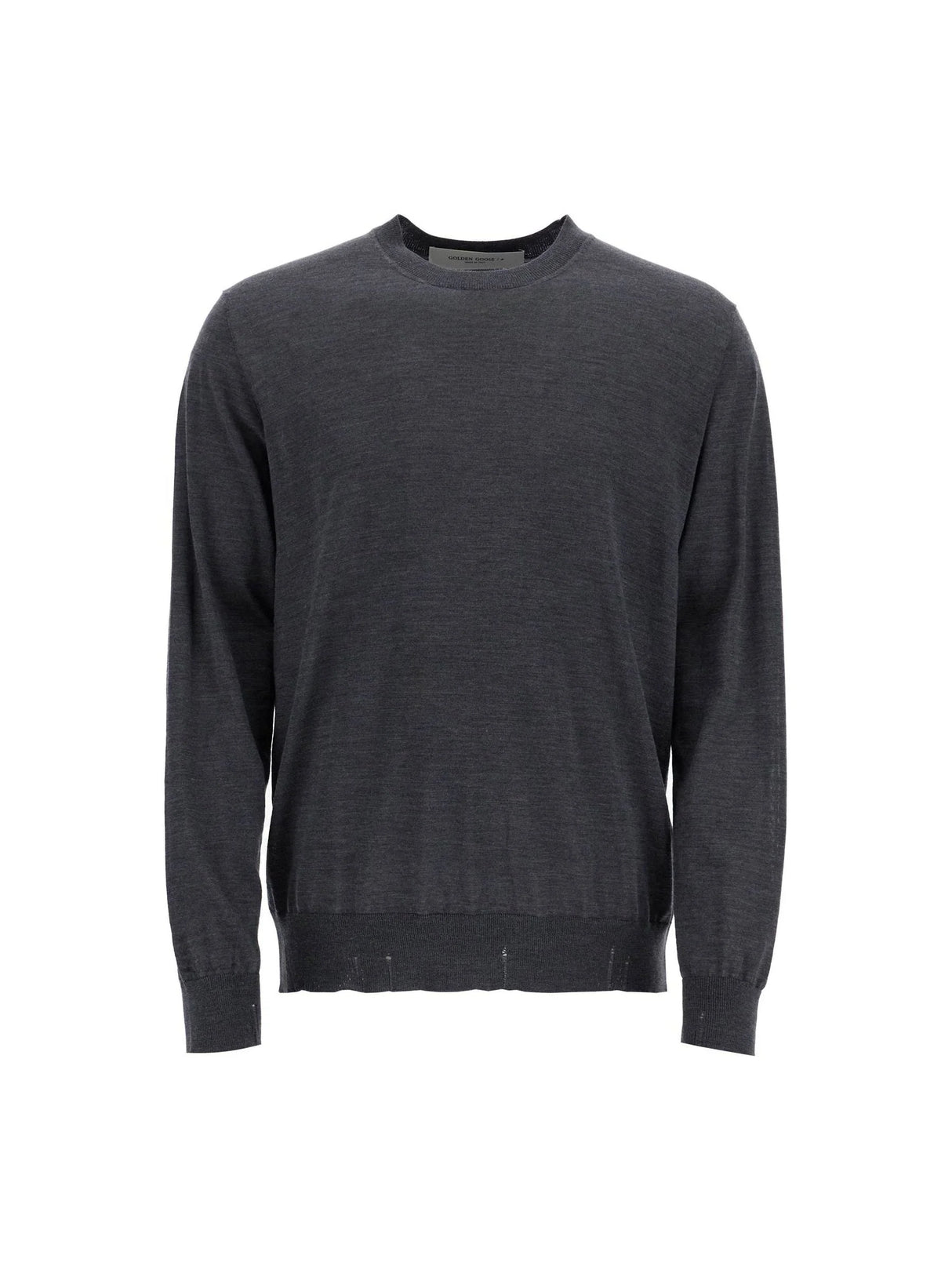 GOLDEN GOOSE-Lightweight Merino Wool Sweater Sweater-JOHN JULIA