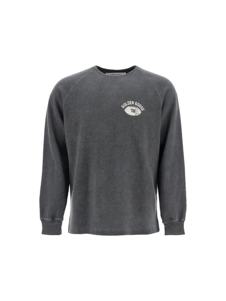 Lightweight Printed Sweatshirt-Golden Goose-JOHN JULIA