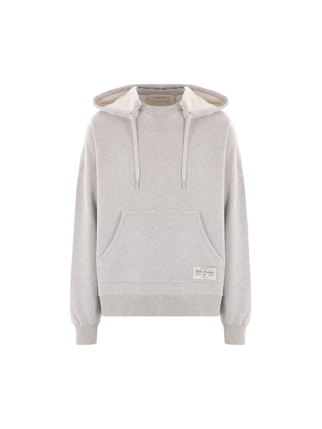 Marcel Jersey Oversize Hoodie-GOLDEN GOOSE-JOHN JULIA