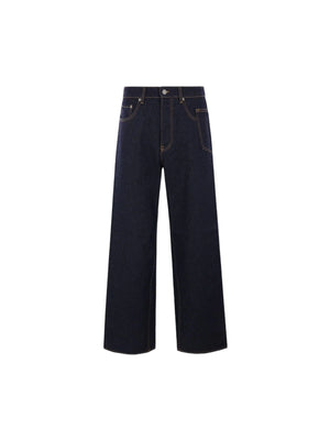 Morgan Wide-leg Denim Jeans-GOLDEN GOOSE-JOHN JULIA