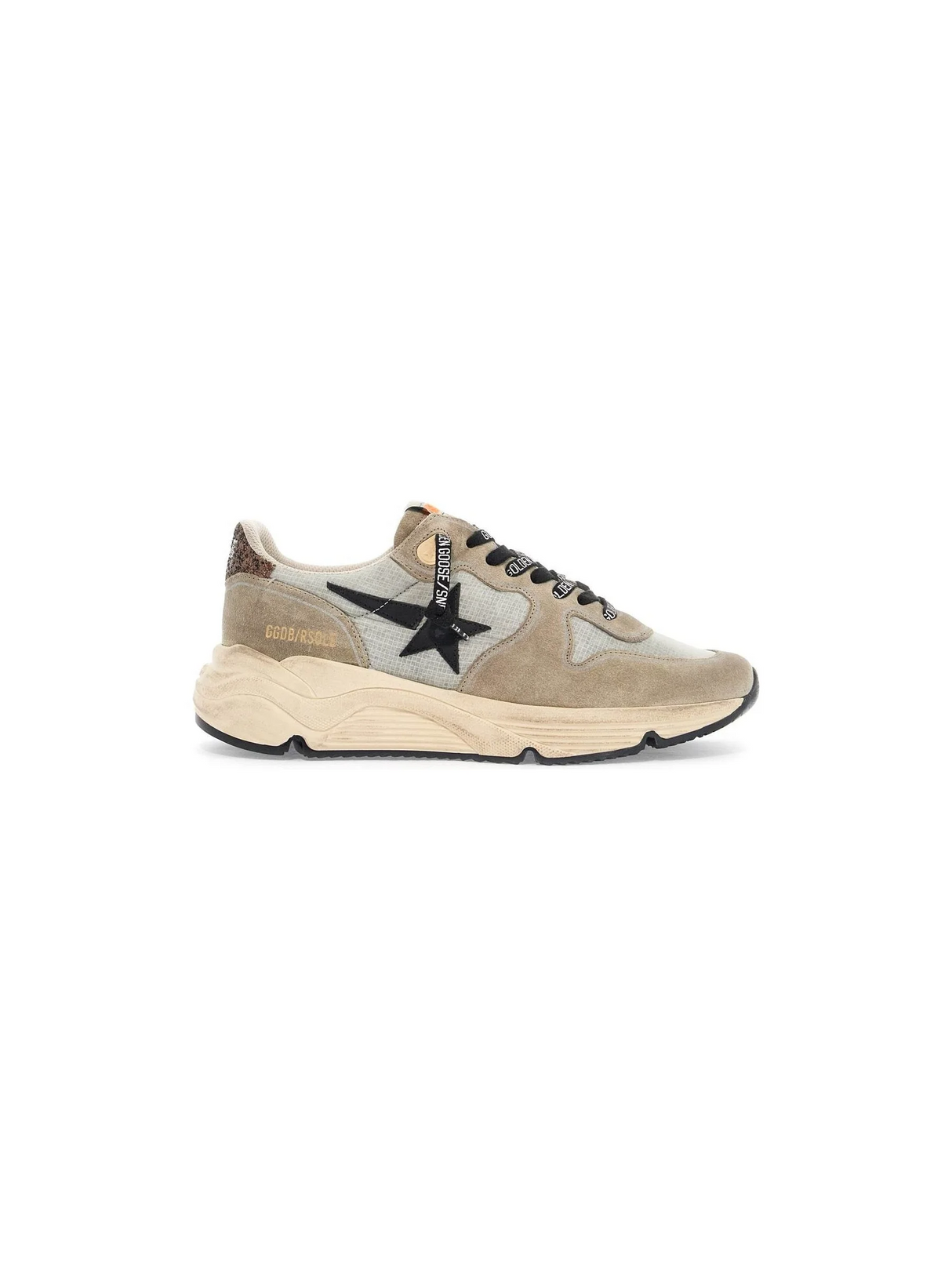 GOLDEN GOOSE-Nylon And Suede Running Sneakers With Durable Sole -JOHN JULIA.