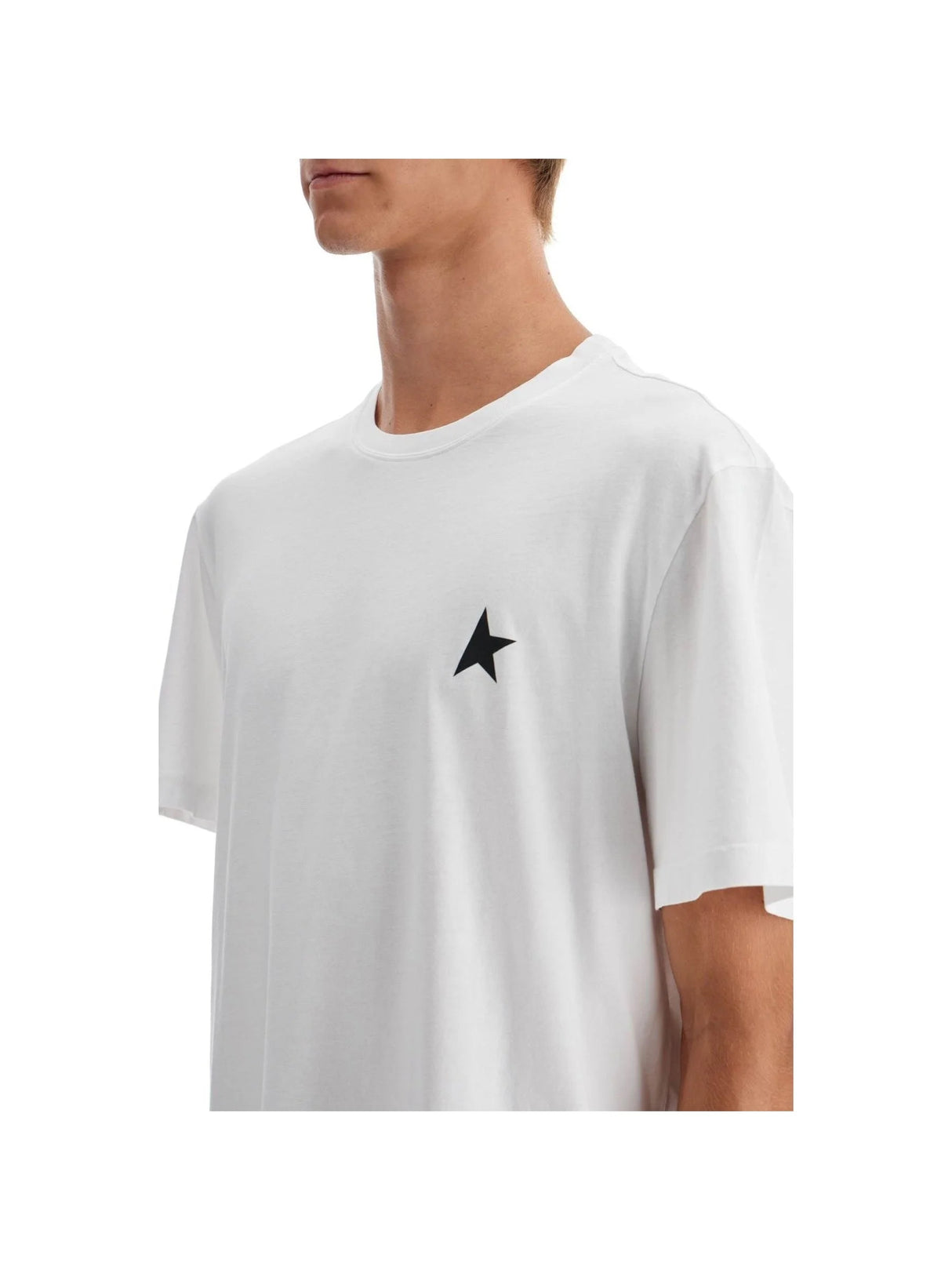 GOLDEN GOOSE-Regular Fit T Shirt -JOHN JULIA.