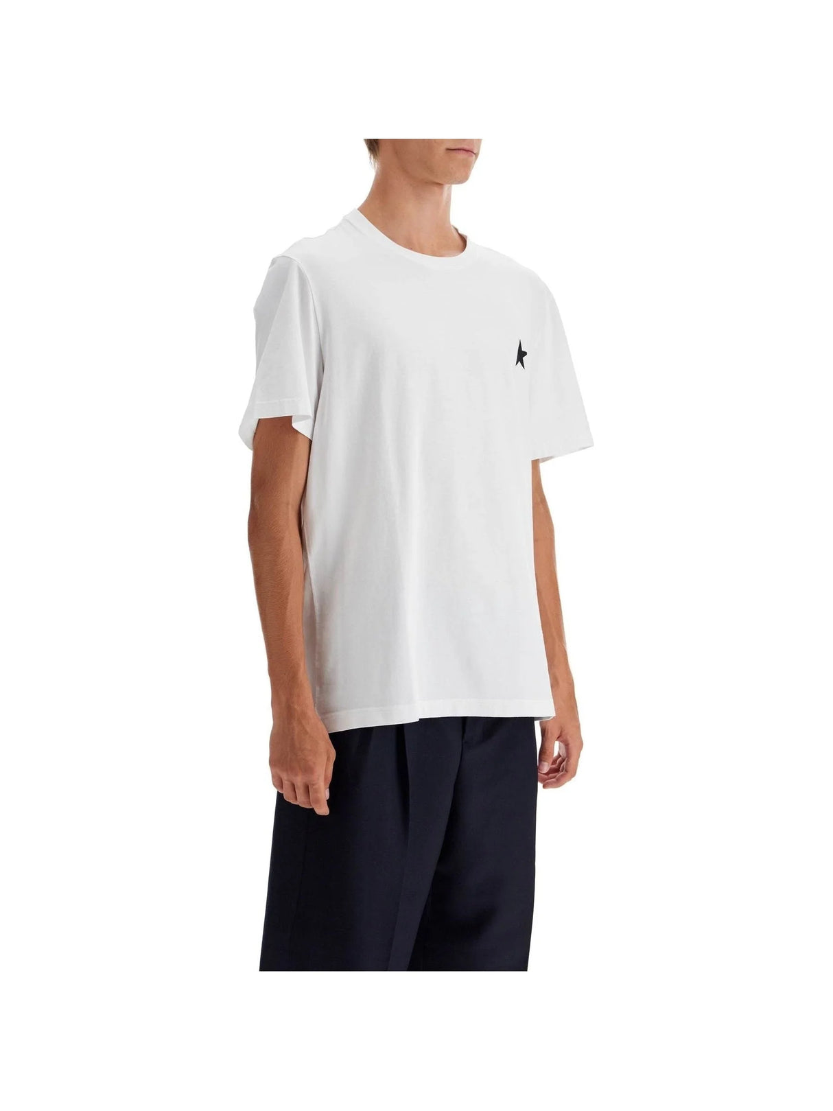 GOLDEN GOOSE-Regular Fit T Shirt -JOHN JULIA.