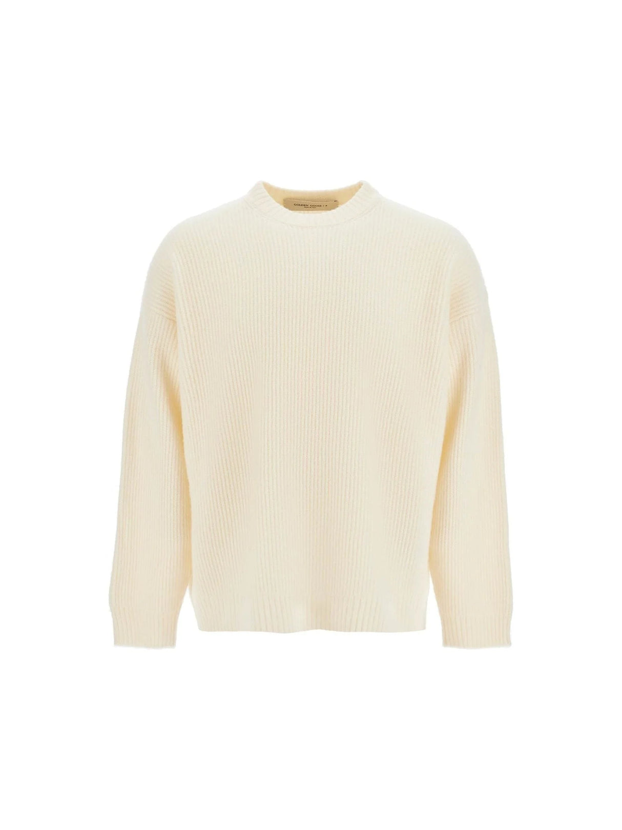 Ribbed Wool Sweater-Golden Goose-JOHN JULIA