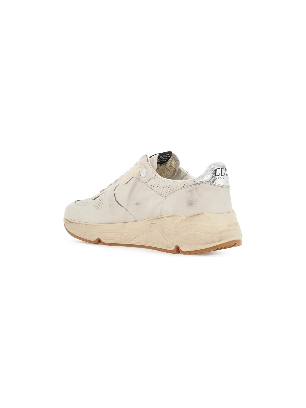 GOLDEN GOOSE-Leather Sole Running Sneakers With -JOHN JULIA.